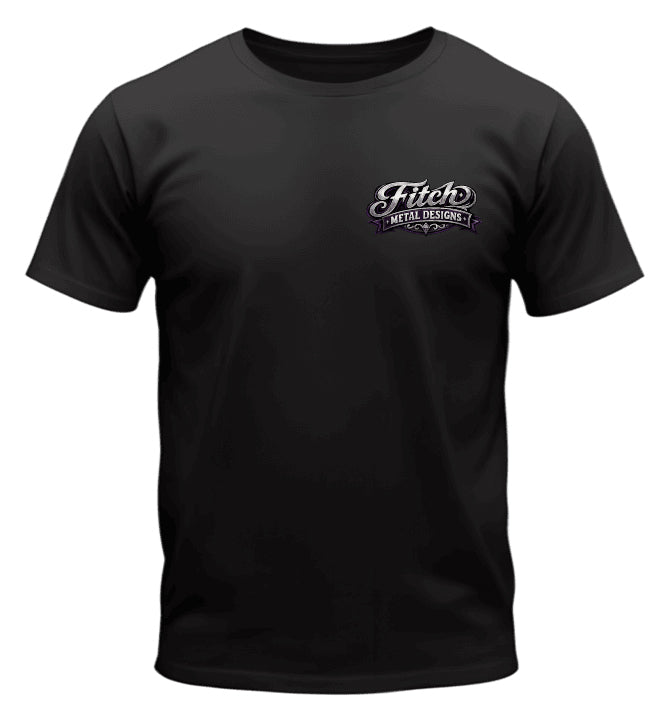 Fitch Metal Designs Busty Plasma Girl T-Shirt