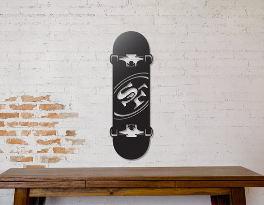 Metal Art Skateboard Customizable